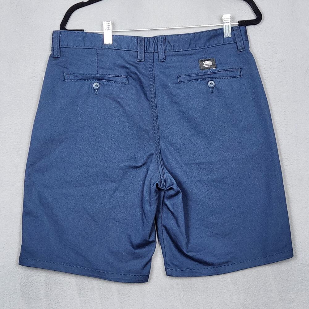 VANS Shorts Mens 32 Blue Sturdy Stretch Pockets Activewear Golf Hiking NWT - Picture 2 of 16